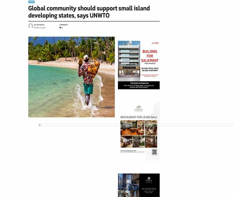 Global community should support small island developing states, says UNWTO